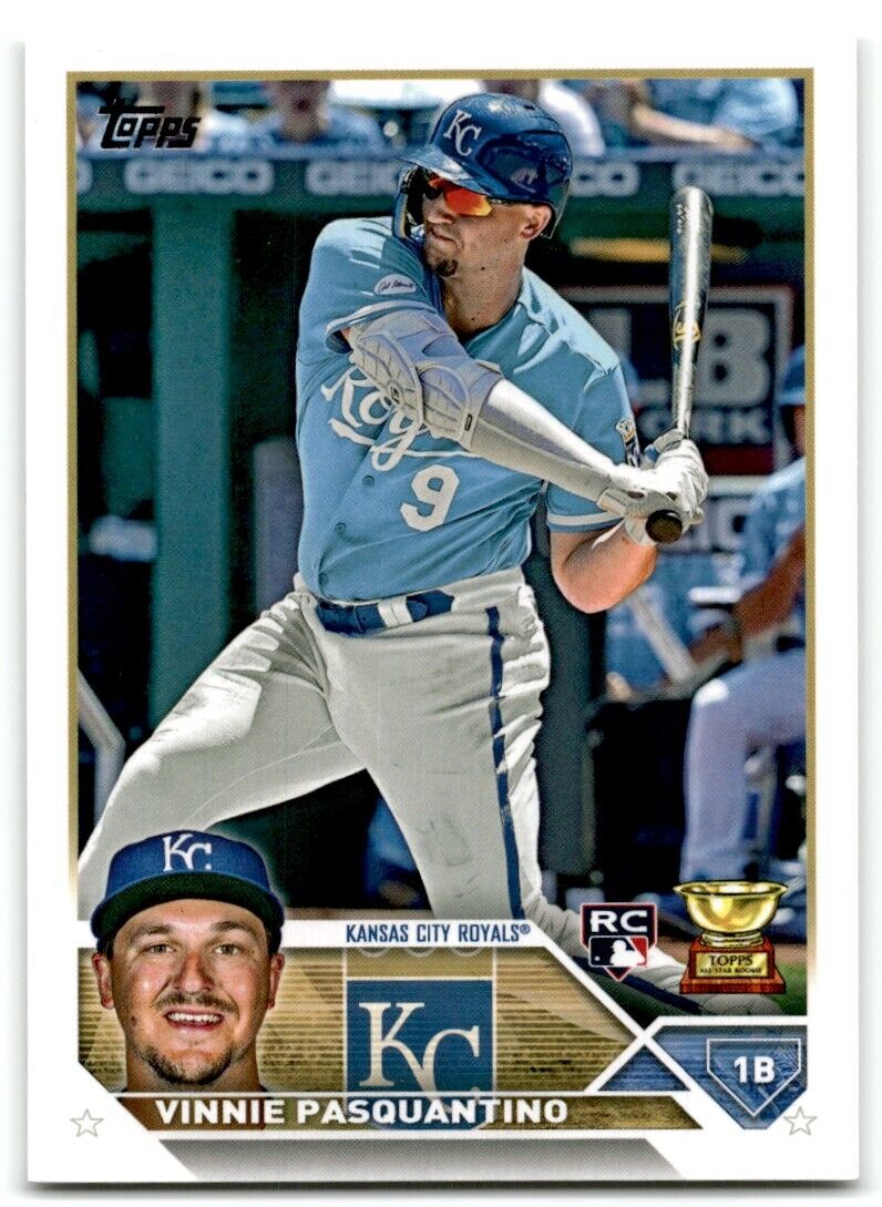 2023 Topps Vinnie Pasquantino Rookie Kansas City Royals #302