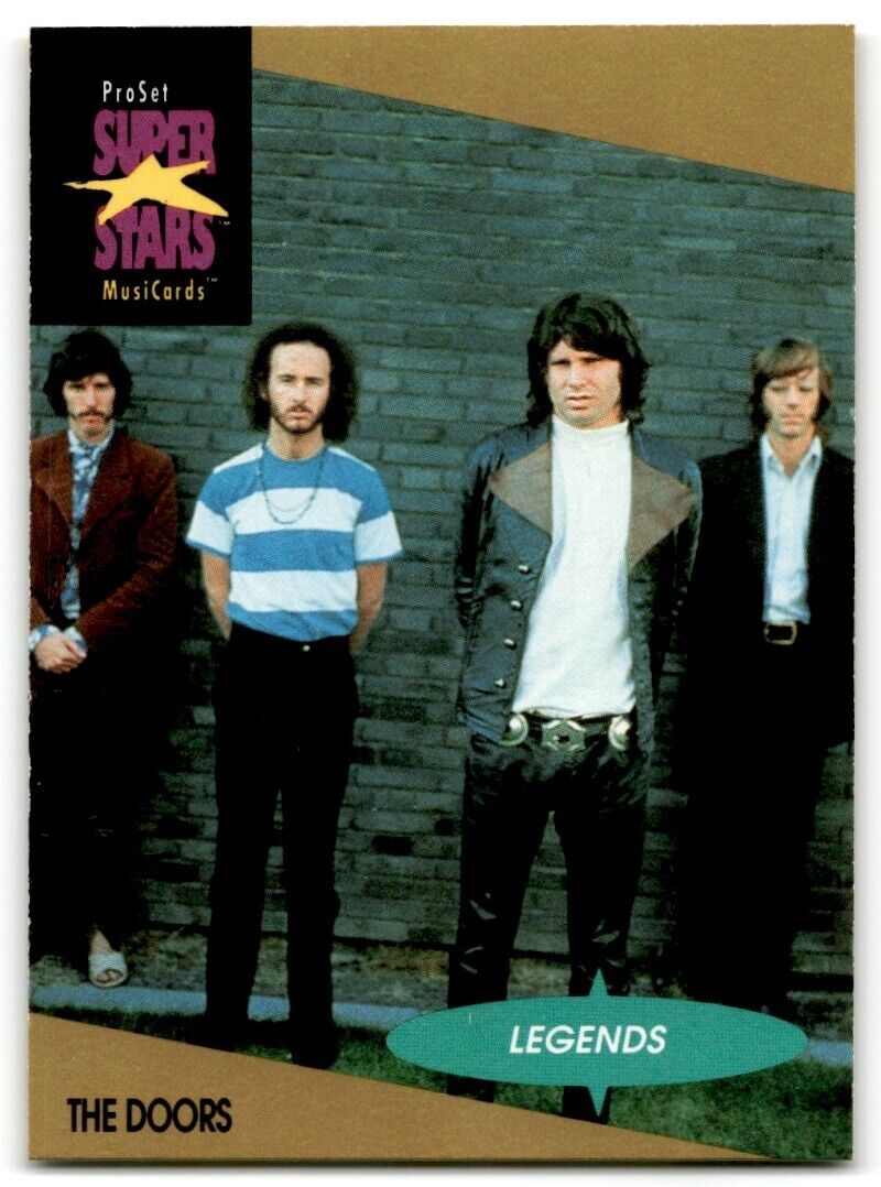 The Doors ProSet Super Star MusiCards (Card #9)