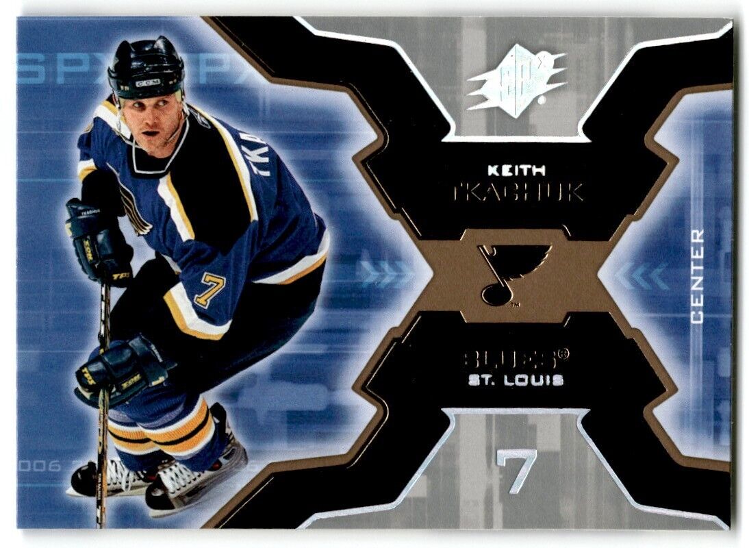 2006-07 Be A Player Portraits Keith Tkachuk St. Louis Blues #87