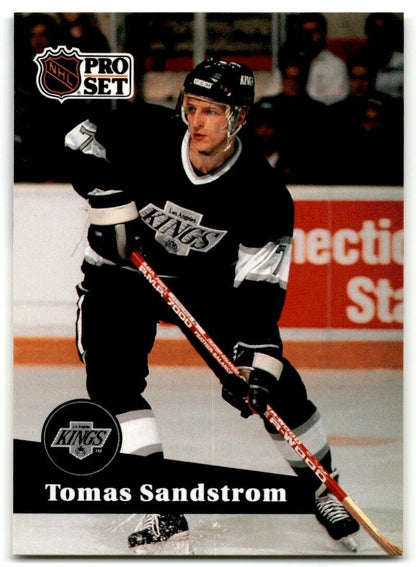 1991-92 Pro Set Tomas Sandstrom Los Angeles Kings #97