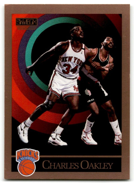 1990-91 SkyBox Charles Oakley New York Knicks #191