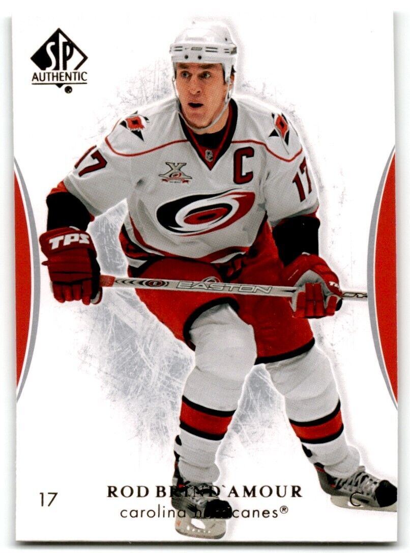 2007-08 SP Authentic Rod Brind'Amour Carolina Hurricanes #15