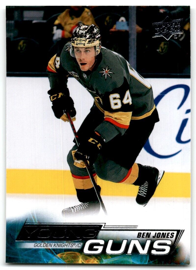 2022-23 Upper Deck Young Guns Ben Jones Rookie Vegas Golden Knights #467