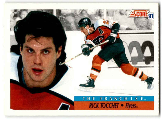 1991-92 Score American Rick Tocchet Philadelphia Flyers #334