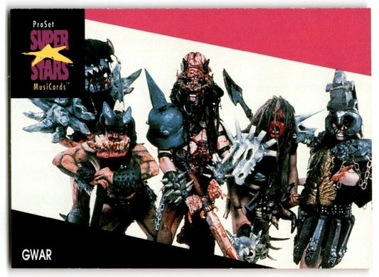 1991-92 ProSet Super Stars MusiCard Gwar #181