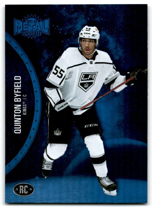 2021-22 Skybox Metal Universe Quinton Byfield Rookie Los Angeles Kings #151