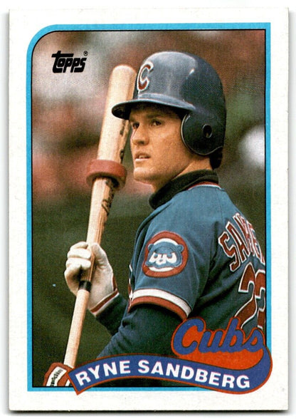 1989 Topps Ryne Sandberg Chicago Cubs #360