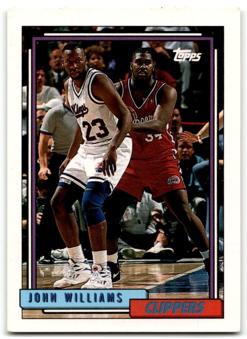 1992-93 Topps John Williams Los Angeles Clippers #228