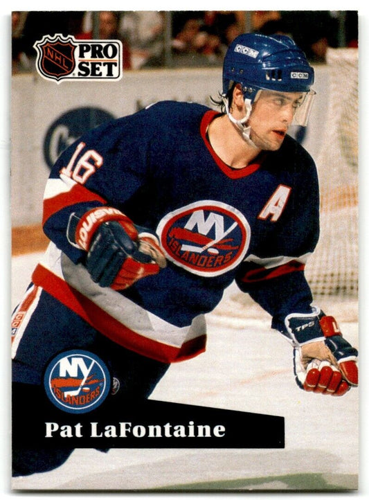 1991-92 Pro Set Pat LaFontaine New York Islanders #149