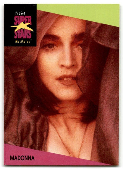 1991-92 ProSet Super Stars MusiCard Madonna #68