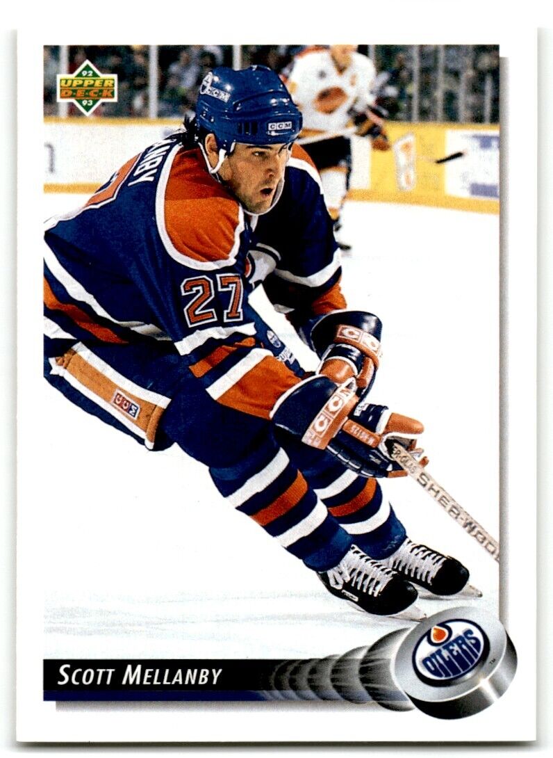 1992-93 Upper Deck Scott Mellanby Edmonton Oilers #119