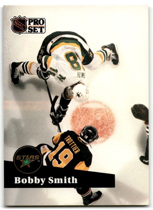 1991-92 Pro Set French Bobby Smith Minnesota North Stars #115