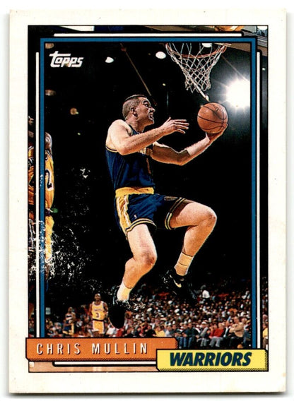 1992-93 Topps Chris Mullin Golden State Warriors #298