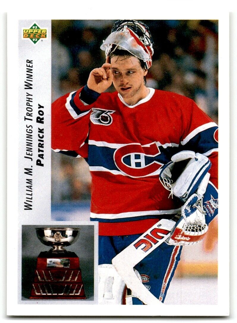 1992-93 Upper Deck Patrick Roy Montreal Canadiens #440