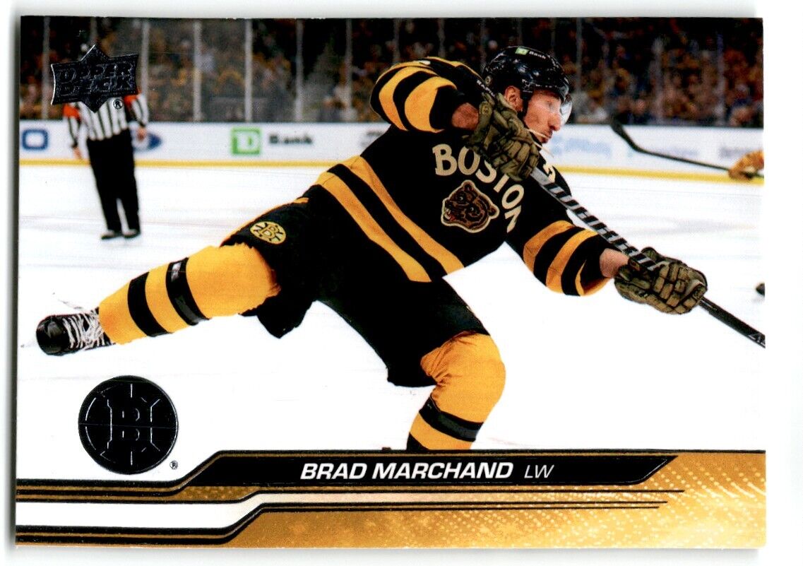 2023-24 Upper Deck Brad Marchand Boston Bruins #264