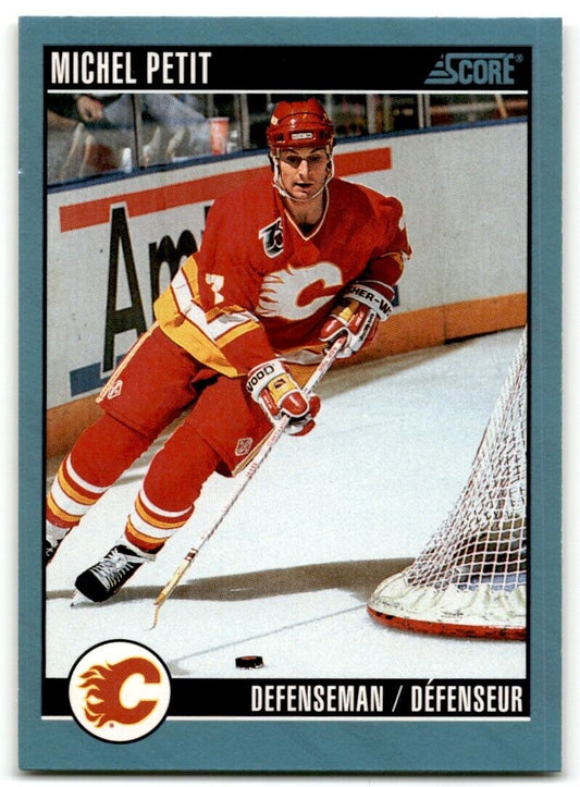 1992-93 Score Michel Petit Calgary Flames #38