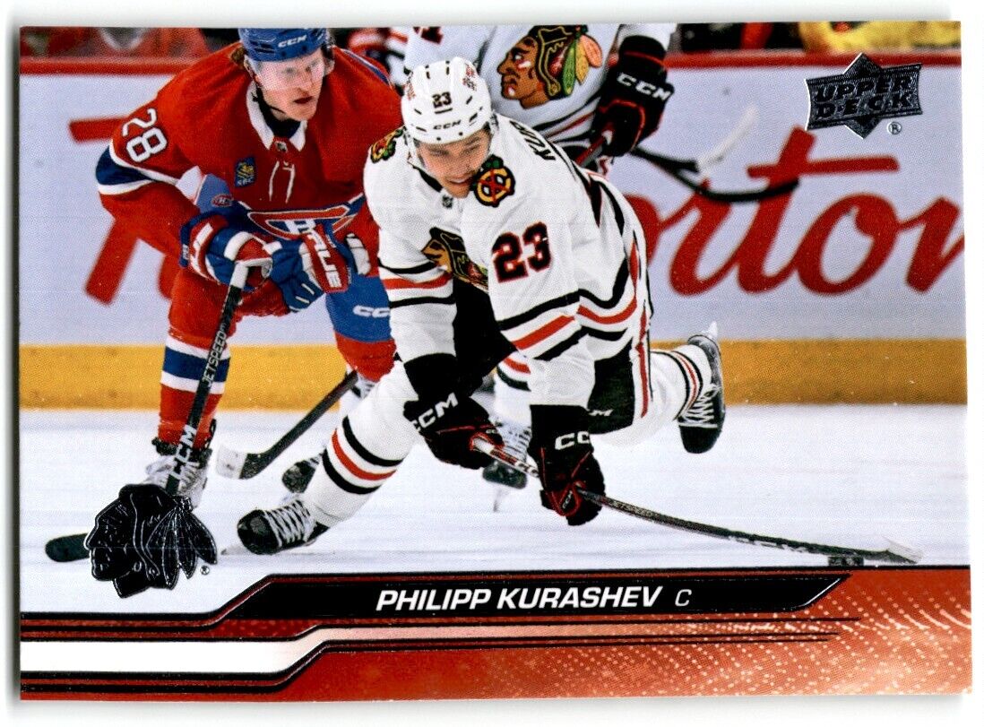 2023-24 Upper Deck Philipp Kurashev Chicago Blackhawks #288