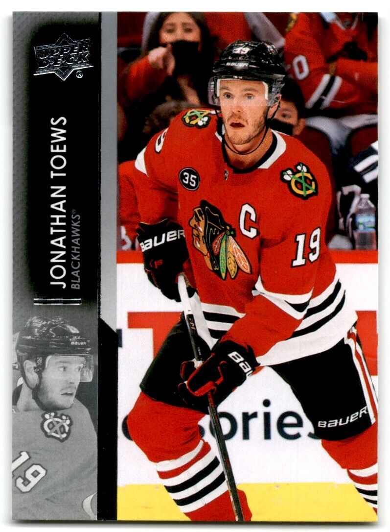 2021-22 Upper Deck Jonathan Toews Chicago Blackhawks #294