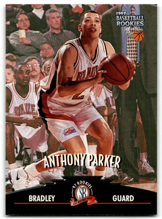 1997-98 Score Board Rookies Anthony Parker Bradley Braves #35