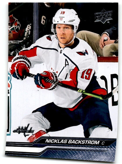 2023-24 Upper Deck Nicklas Backstrom Washington Capitals #442