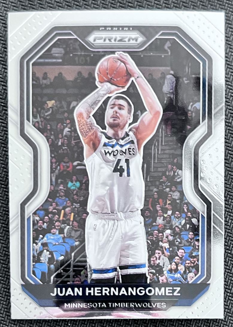 2020-21 Panini Prizm Juan Hernangomez Minnesota Timberwolves #192