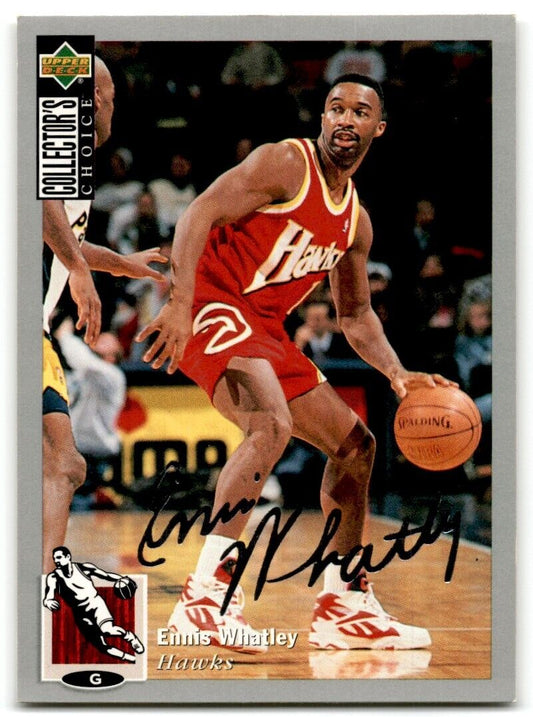 1994-95 Collector's Choice Ennis Whatley Atlanta Hawks #39