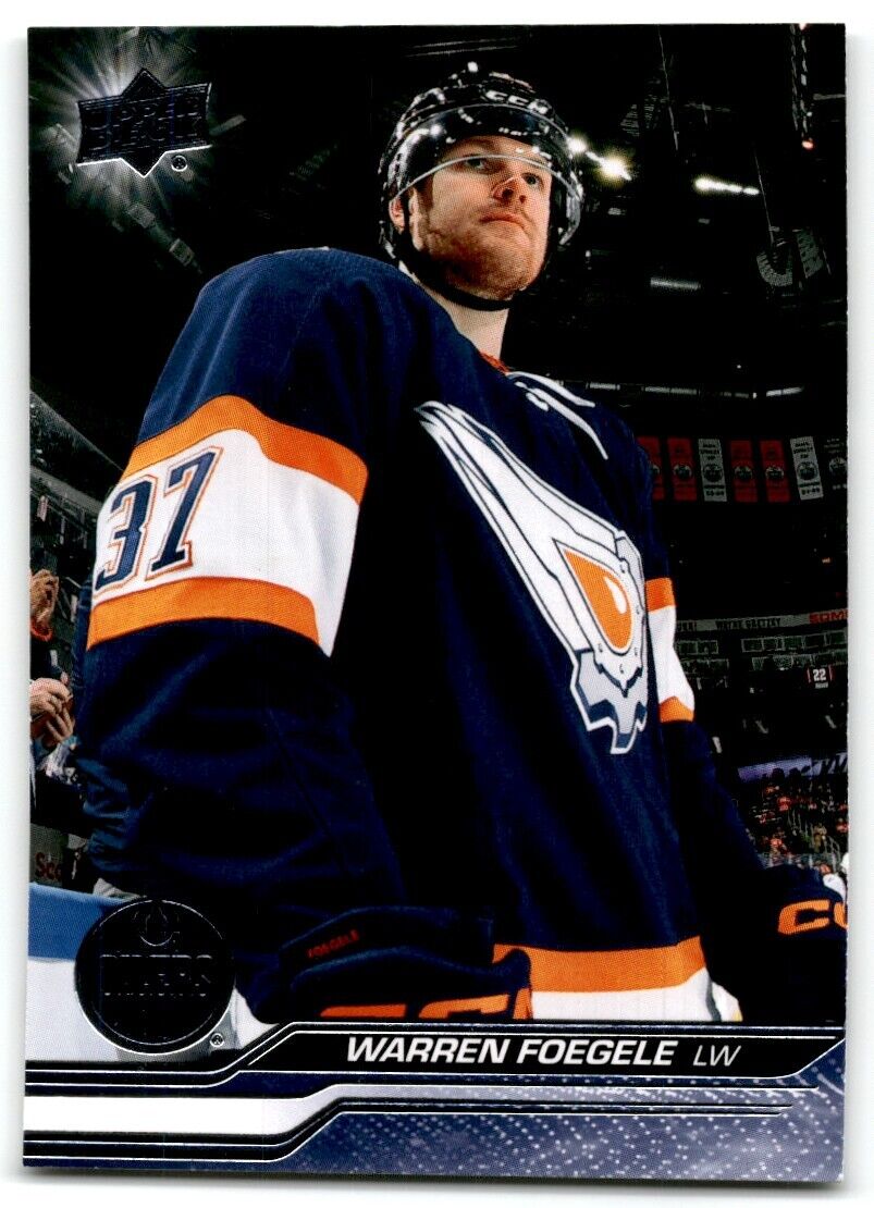 2023-24 Upper Deck Warren Foegele Edmonton Oilers #319