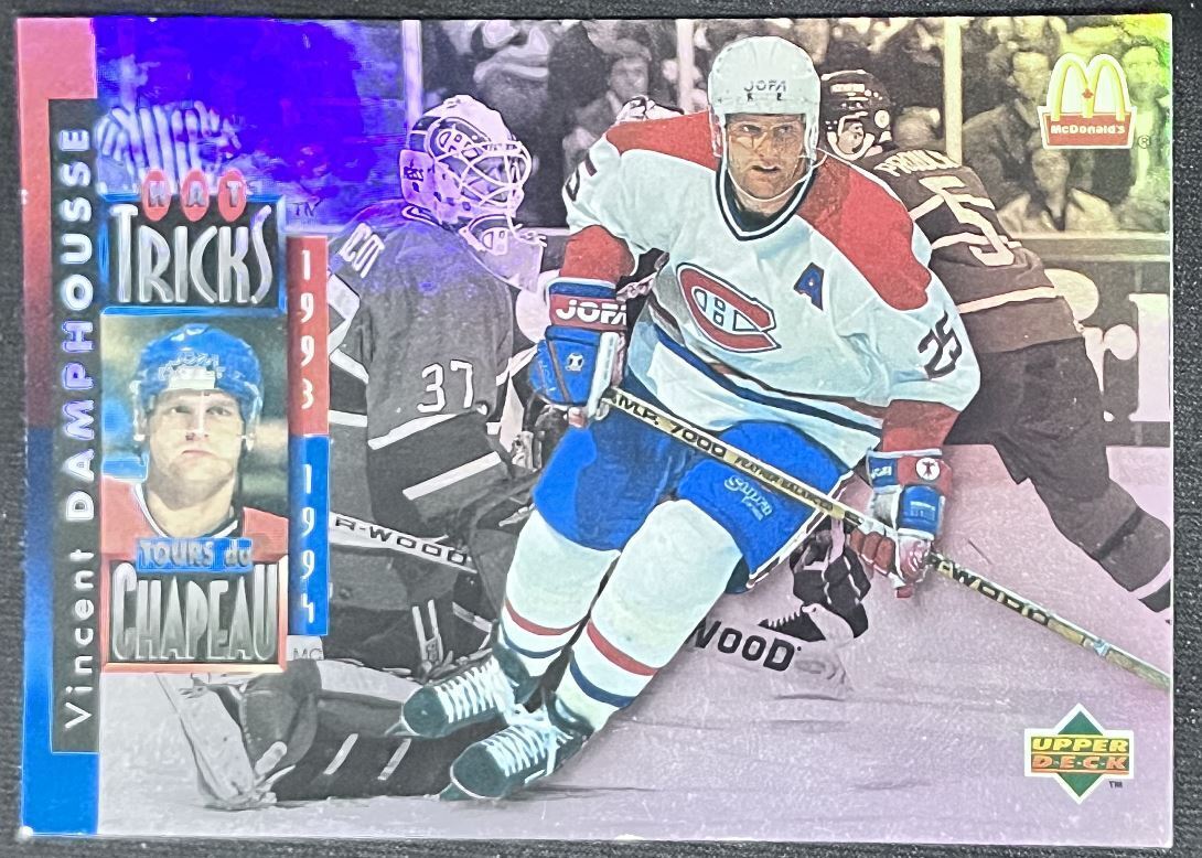 1994-95 Upper Deck McDonald's Vincent Damphousse Montreal Canadiens #MCD-29