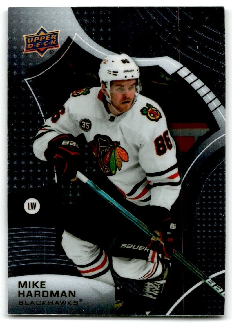 2021-22 Upper Deck Allure Mike Hardman Rookie Chicago Blackhawks #111