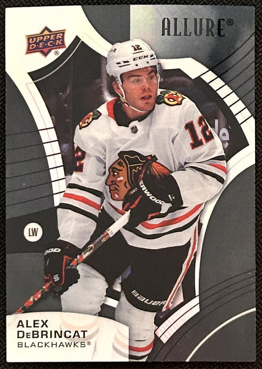 2021-22 Upper Deck Allure Black Rainbow Alex DeBrincat Chicago Blackhawks #66