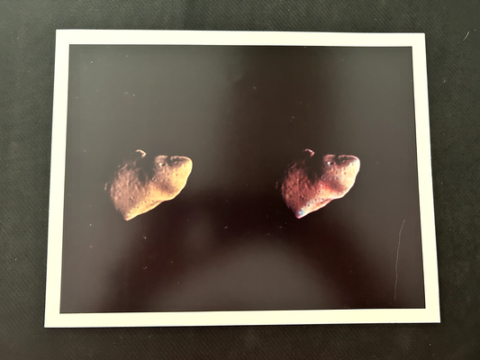 NASA Jet Propulsion Laboratory - GALILEO MISSION - Asteroid Gaspra litho