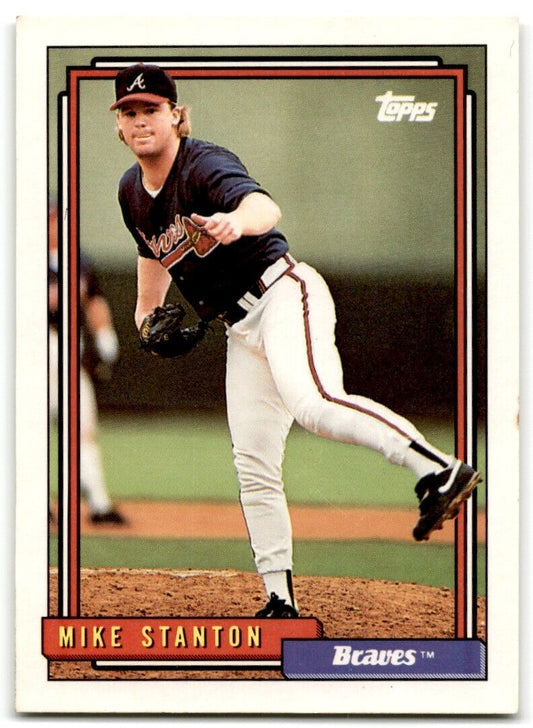 1992 Topps Mike Stanton Atlanta Braves #788