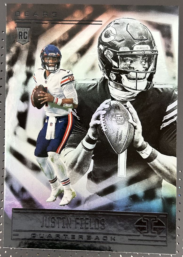 2021 Panini Illusions Justin Fields Rookie Chicago Bears #62