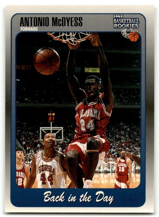 1997-98 Score Board Rookies Antonio McDyess Alabama Crimson Tide #95