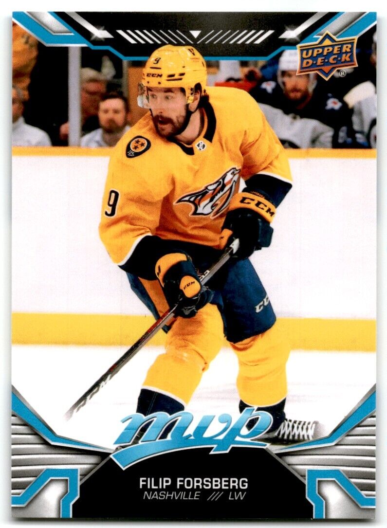 2022-23 Upper Deck MVP Filip Forsberg Nashville Predators #183