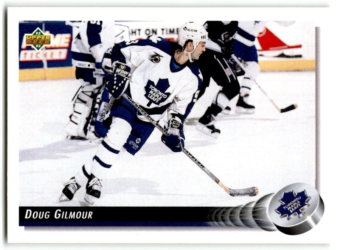 1992-93 Upper Deck Doug Gilmour Toronto Maple Leafs #215