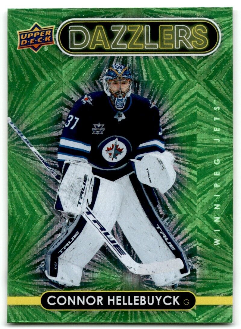 2021-22 Upper Deck Dazzlers Connor Hellebuyck Winnipeg Jets #DZ-50