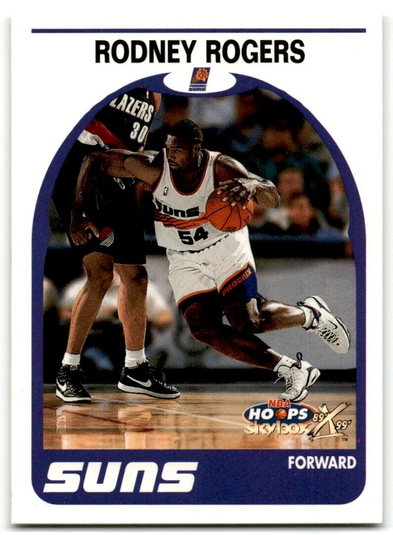 1999-00 Hoops Decade Hoopla Rodney Rogers Phoenix Suns #130