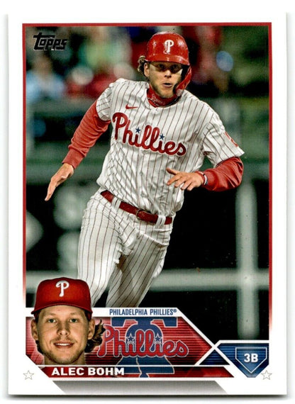 2023 Topps Alec Bohm Philadelphia Phillies #128