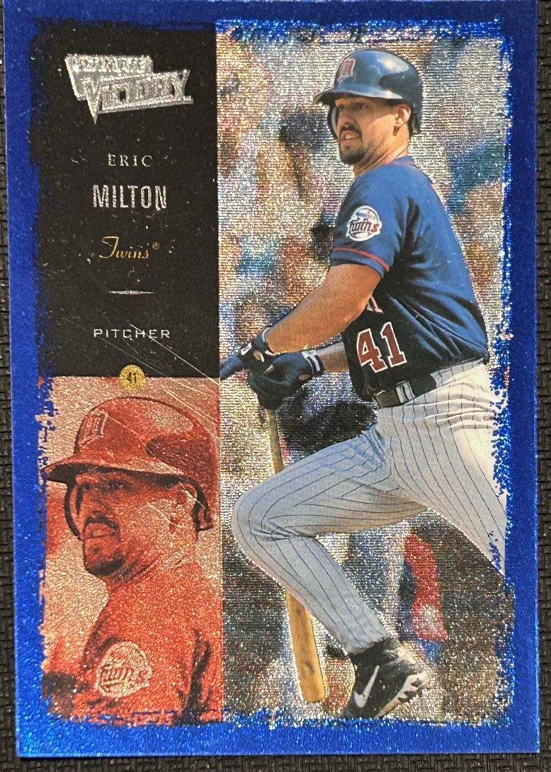 2000 Upper Deck Ultimate Upper Deck Victory Eric Milton Minnesota Twins #33