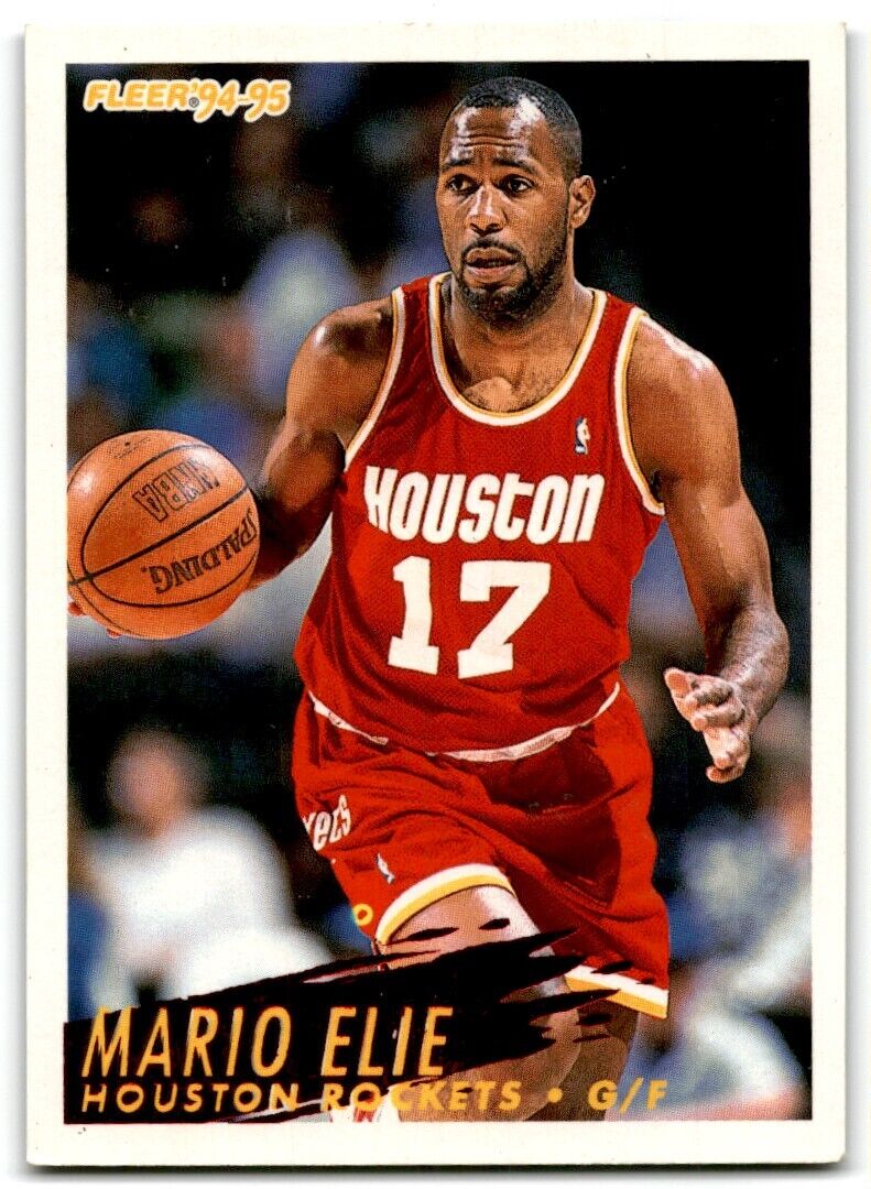 1994-95 Fleer Mario Elie Houston Rockets #81