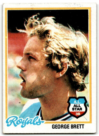 1978 Topps George Brett Kansas City Royals #100