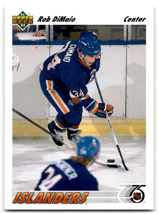 1991-92 Upper Deck Rob DiMaio New York Islanders #481