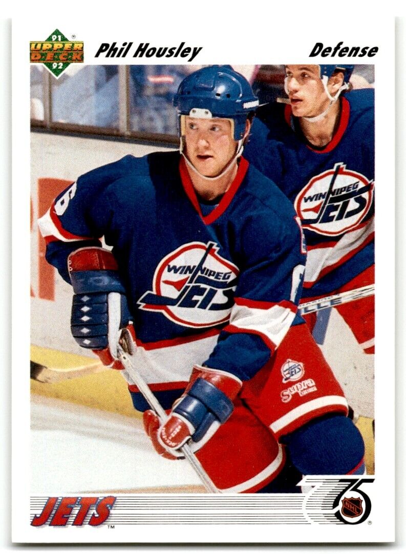 1991-92 Upper Deck Phil Housley Winnipeg Jets #106