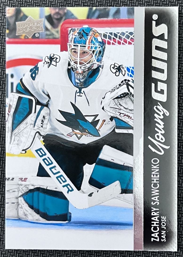 2021-22 Upper Deck Zachary Sawchenko Rookie San Jose Sharks #739