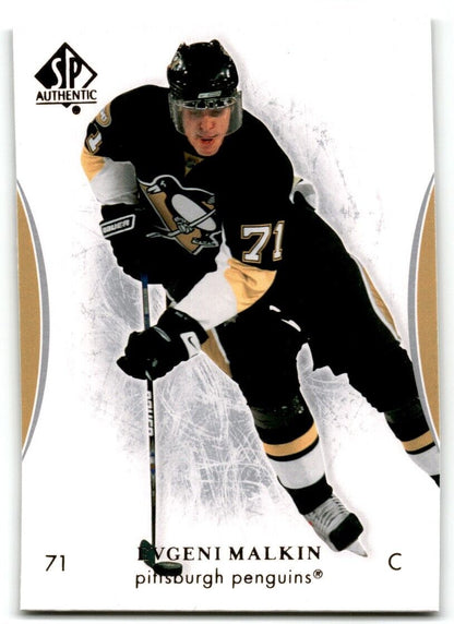 2007-08 SP Authentic Evgeni Malkin Pittsburgh Penguins #35