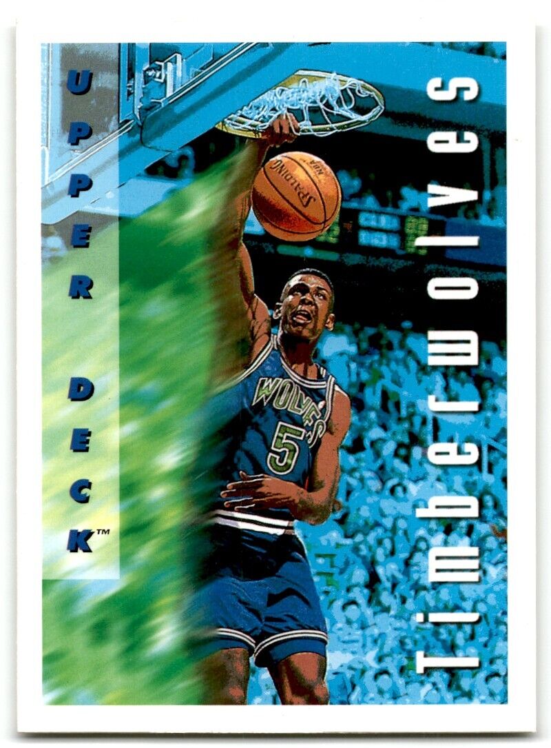 1992-93 Upper Deck Minnesota Timberwolves Minnesota Timberwolves #365