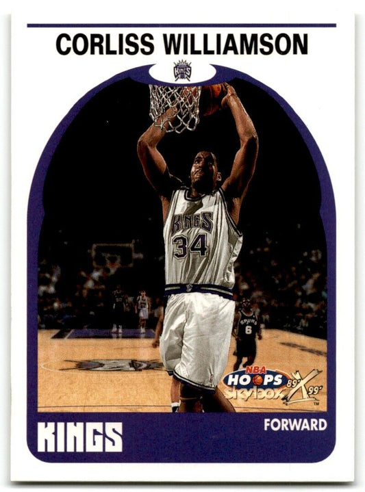 1999-00 Hoops Decade Corliss Williamson Sacramento Kings #100