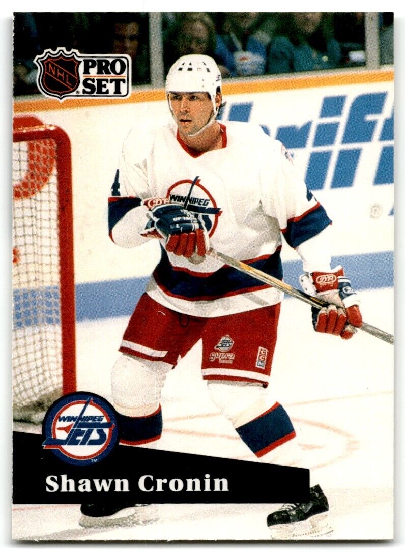 1991-92 Pro Set Shawn Cronin Winnipeg Jets #268