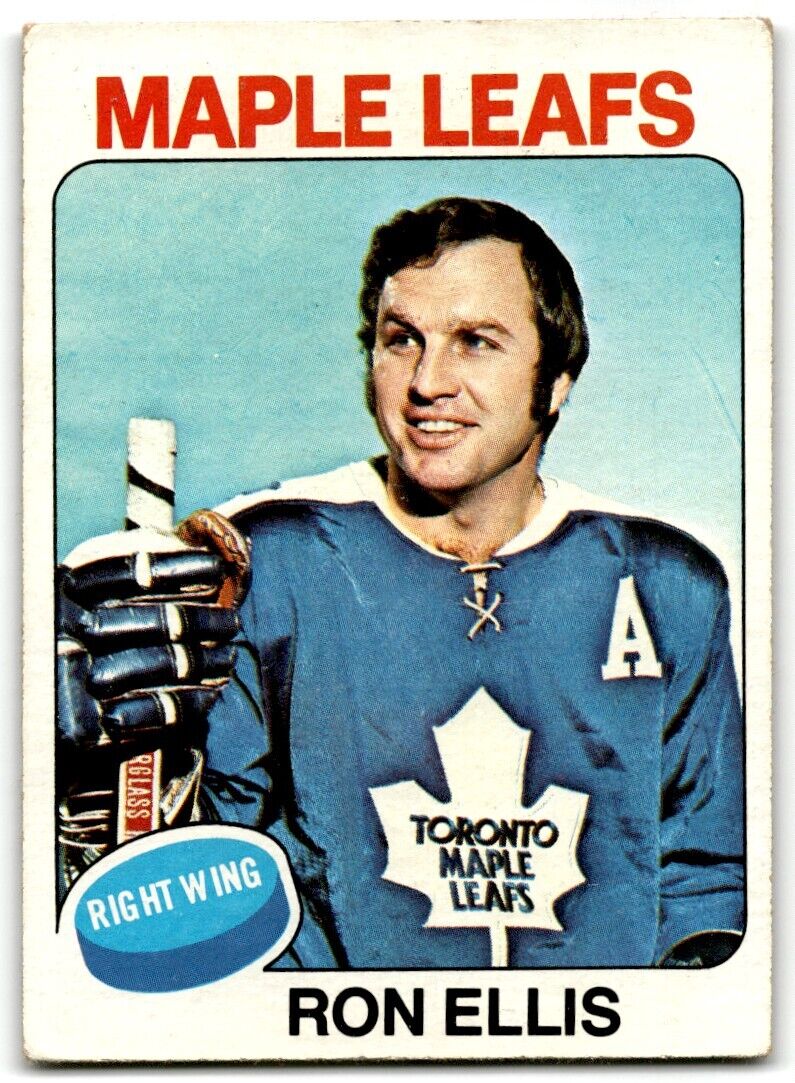 1975-76 Topps Ron Ellis Toronto Maple Leafs #59